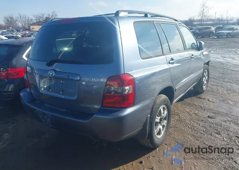2006 Toyota Highlander V6 z USA, uszkodzony, nr VIN JTEDP21A160105442